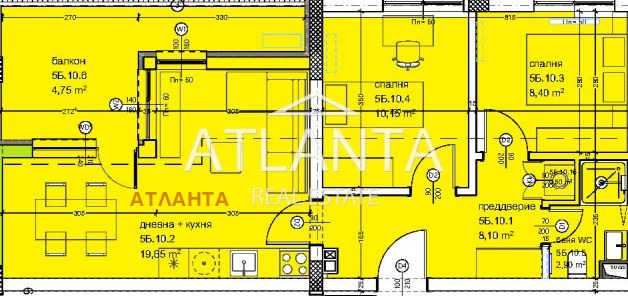 Продается  2 спальни Варна , Кайсиева градина , 78 кв.м | 22768777