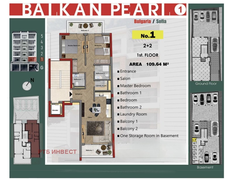 Продава 3-СТАЕН, гр. София, Сердика, снимка 10 - Апартаменти - 52565890
