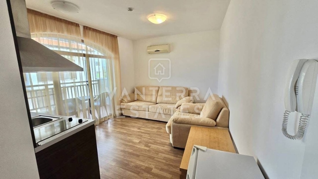 Продава 2-СТАЕН, гр. Ахелой, област Бургас, снимка 2 - Апартаменти - 55192782