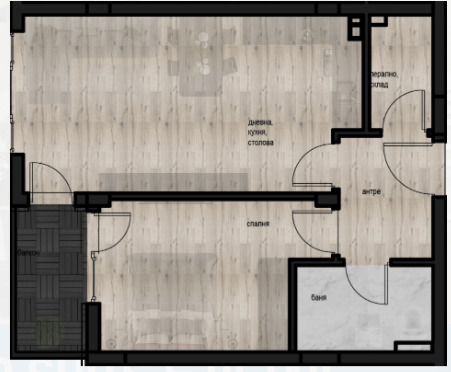 Продава  2-стаен, град Пловдив, Кючук Париж • 84 156 EUR • ID 36752162 — holmes.bg - [1] 