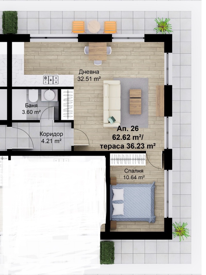 À venda  1 quarto região Haskovo , Svilengrad , 112 m² | 16598029 - imagem [6]