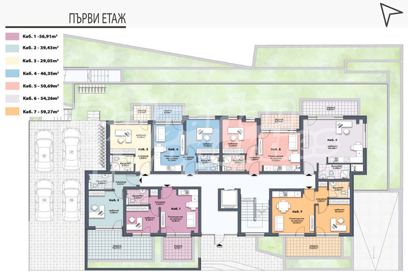Продается  Офис Варна , Аспарухово , 56 кв.м | 90452412 - изображение [6]