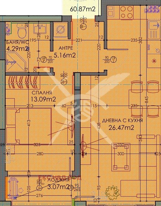 Продава  2-стаен град Пловдив , Тракия , 74 кв.м | 90962499