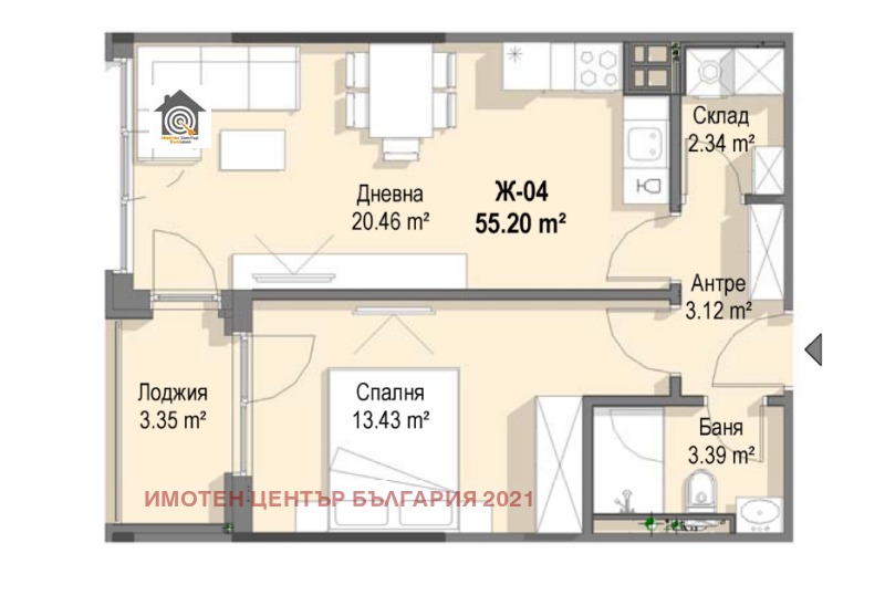 Продава 2-СТАЕН, гр. София, Кръстова вада, снимка 4 - Aпартаменти - 47771140