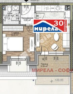 Продава 2-СТАЕН, гр. София, Овча купел 1