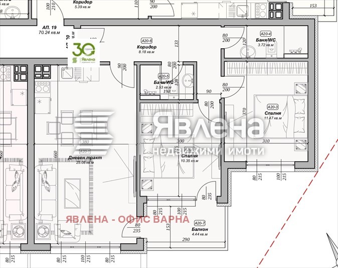 Продава 3-СТАЕН, гр. Варна, м-т Пчелина, снимка 2 - Апартаменти - 53907159