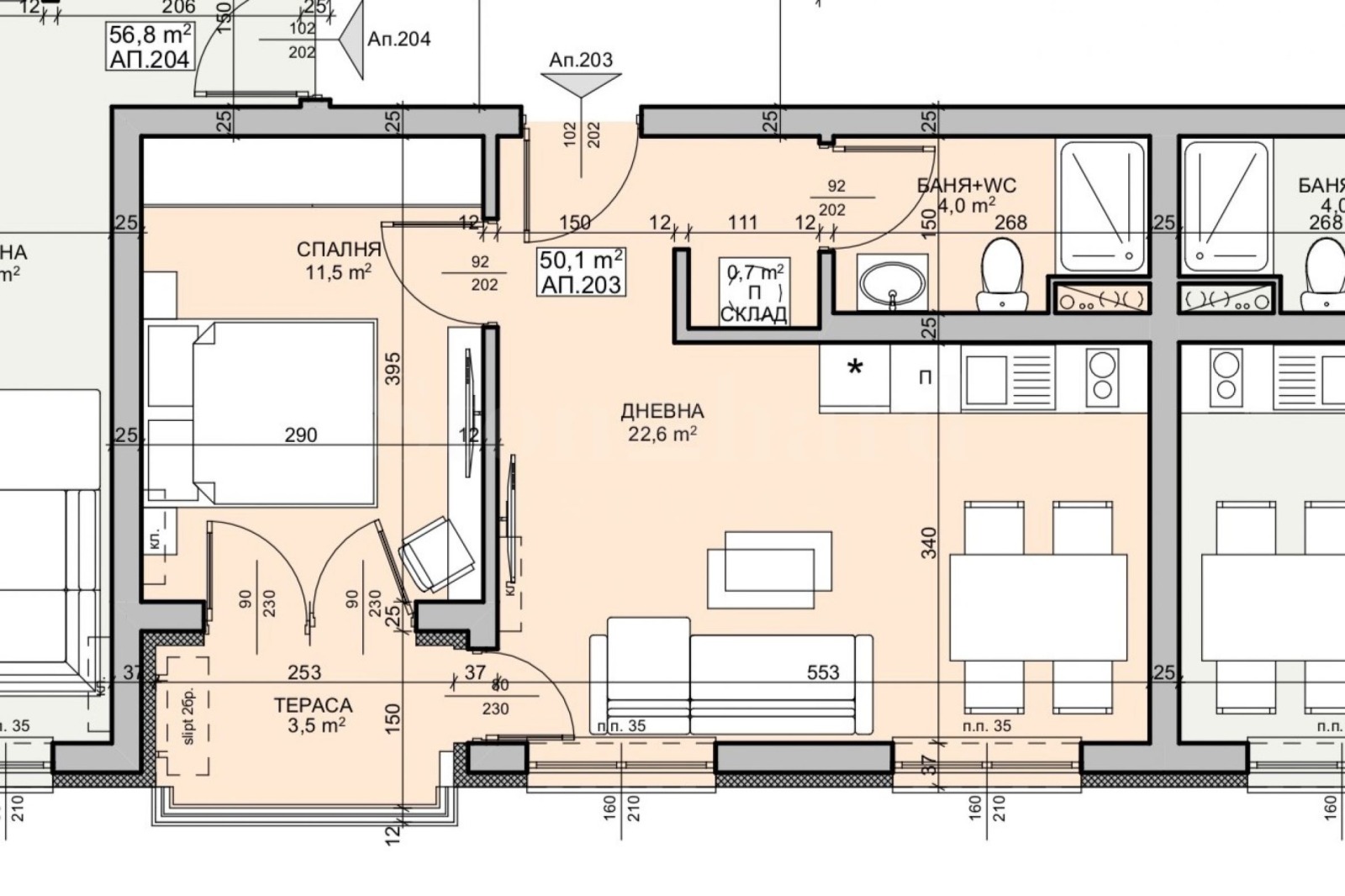 Продава 2-СТАЕН, с. Синеморец, област Бургас, снимка 2 - Апартаменти - 55067925