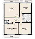 Продава 3-СТАЕН, град Велико Търново, Център • 139990 € • 46859107 17