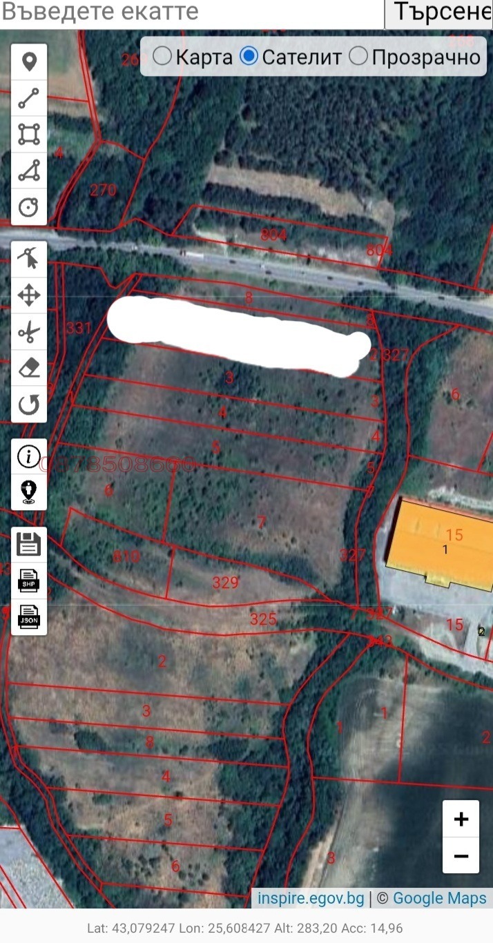 Til salg  Grund Veliko Tarnovo , Promishlena zona - Zapad , 7298 kvm | 94658049 - billede [3]