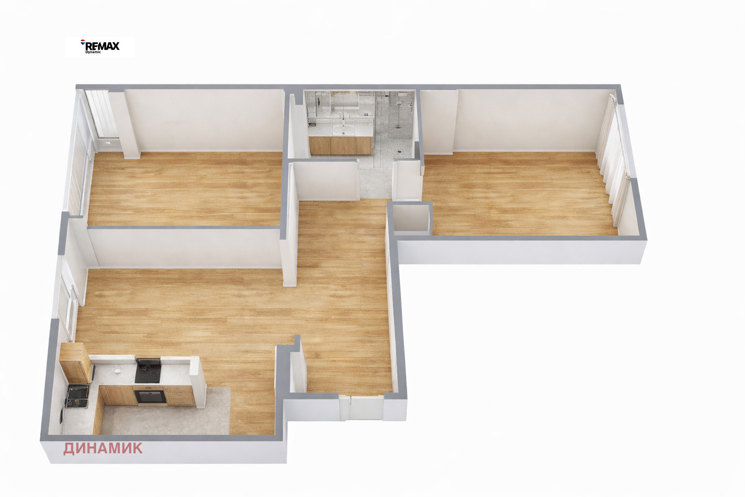 Продава 3-СТАЕН, гр. Бургас, Лазур, снимка 2 - Апартаменти - 54033801