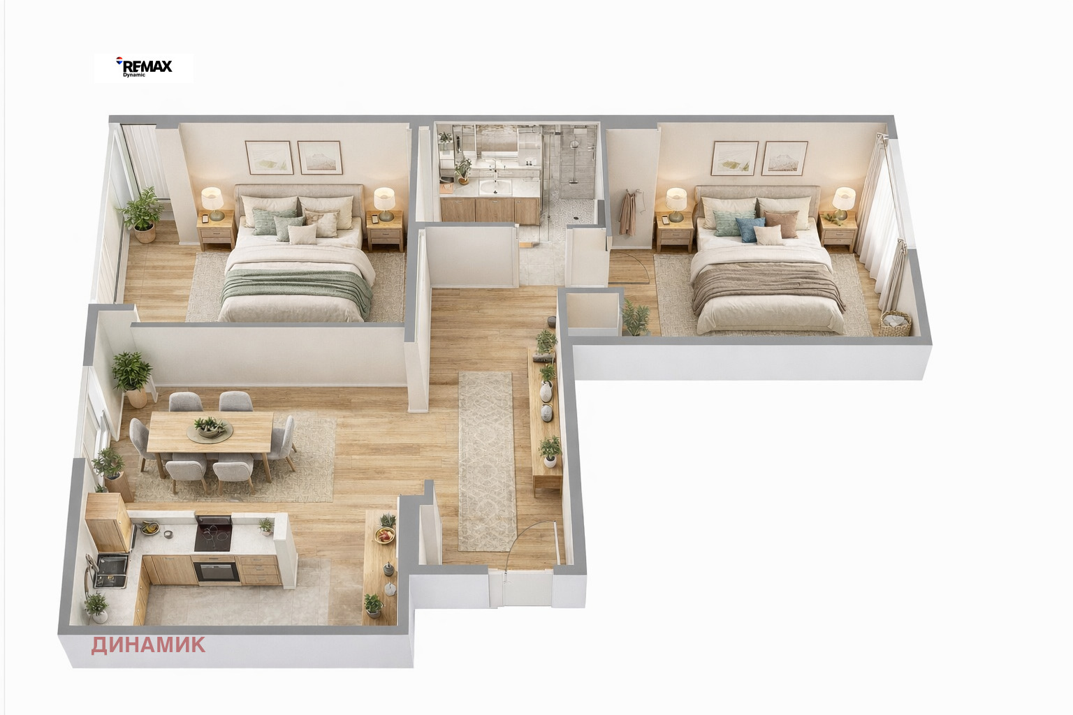 Продава 3-СТАЕН, гр. Бургас, Лазур, снимка 3 - Апартаменти - 54033801