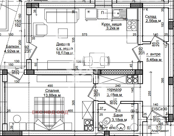 For Sale  1 bedroom region Plovdiv , Hisarya , 74 sq.m | 60014785