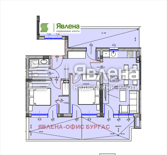 Продава 3-СТАЕН, гр. Поморие, област Бургас, снимка 1 - Aпартаменти - 48073264