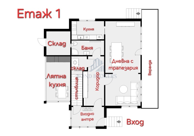 Продава КЪЩА, гр. Бургас, Сарафово, снимка 13 - Къщи - 52279504