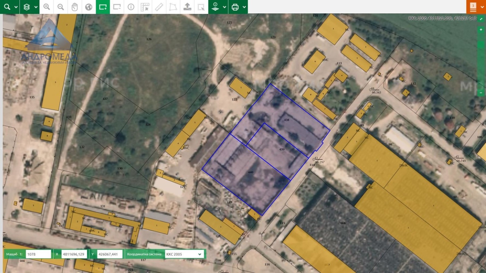 Продава ПАРЦЕЛ, гр. Плевен, Индустриална зона, снимка 2 - Парцели - 47037743