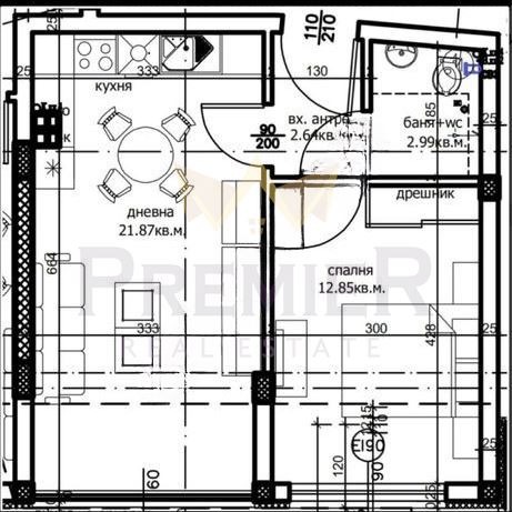 Продава 2-СТАЕН, гр. Варна, Левски 1, снимка 3 - Апартаменти - 54516753