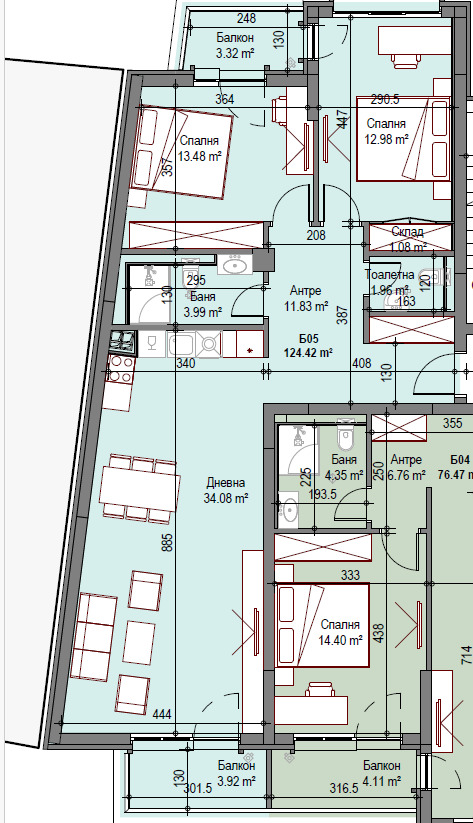 In vendita  2 camere da letto Sofia , Suhata reka , 125 mq | 63565075 - Immagine [2]