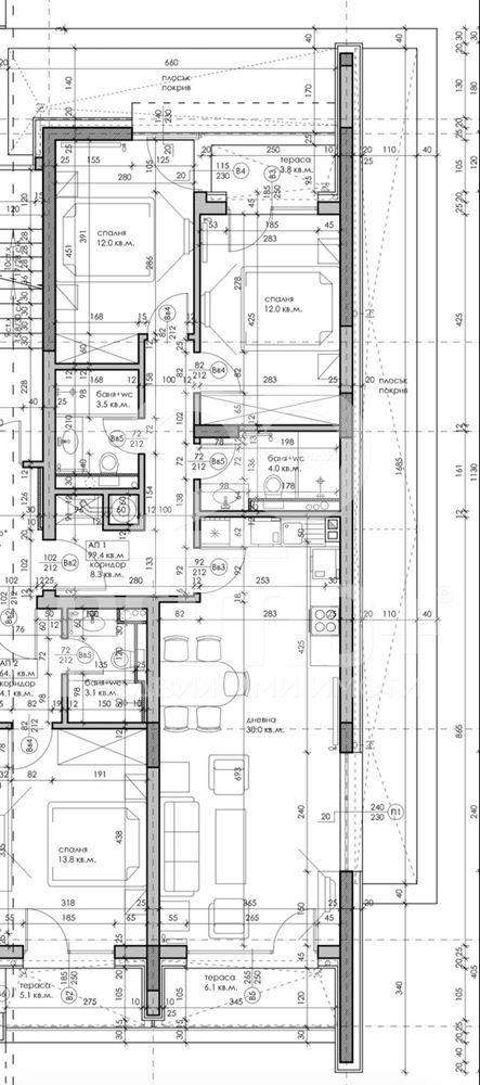 Продава 3-СТАЕН, гр. София, Манастирски ливади, снимка 16 - Апартаменти - 53510587