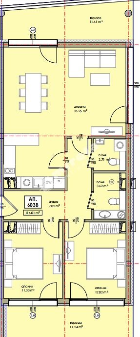 Продава 3-СТАЕН, гр. Несебър, област Бургас, снимка 2 - Апартаменти - 54205178