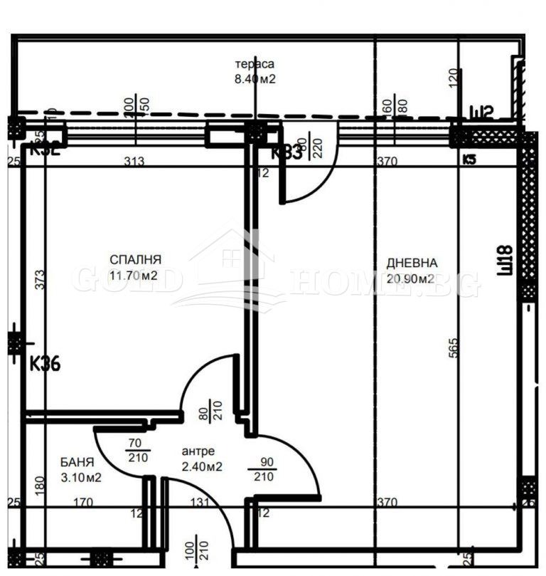 Продава 2-СТАЕН, гр. Пловдив, Тракия, снимка 2 - Aпартаменти - 48321346