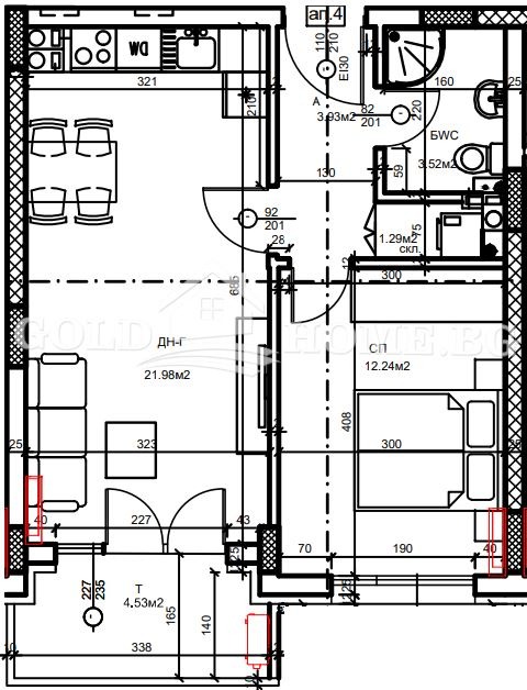 Na prodej  1 ložnice Plovdiv , Christo Smirnenski , 69 m2 | 63695988 - obraz [3]