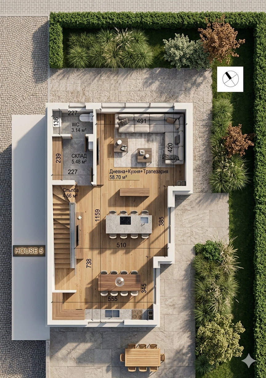 Продава КЪЩА, гр. София, Драгалевци, снимка 6 - Къщи - 54040277