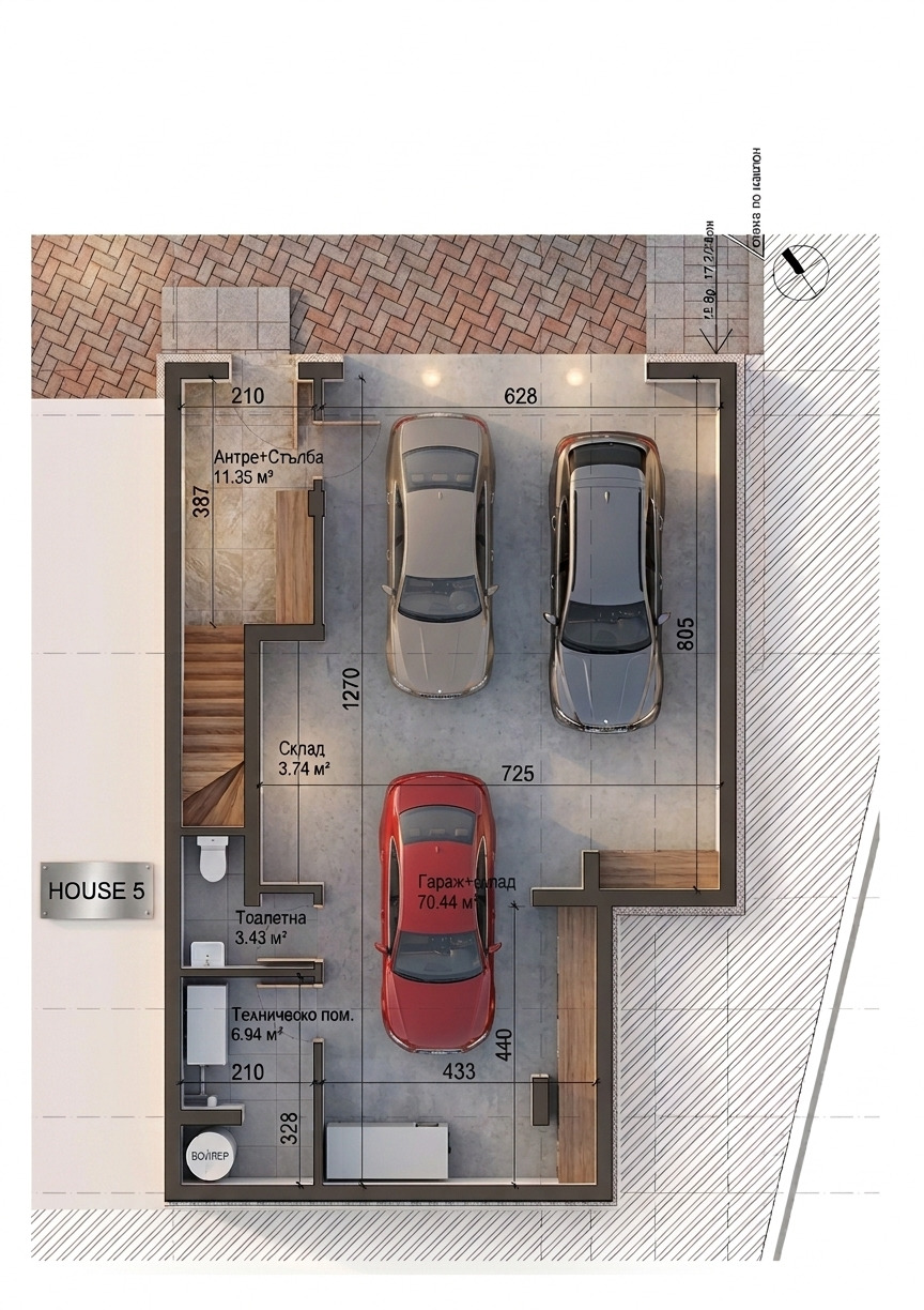 Продава КЪЩА, гр. София, Драгалевци, снимка 5 - Къщи - 54040277