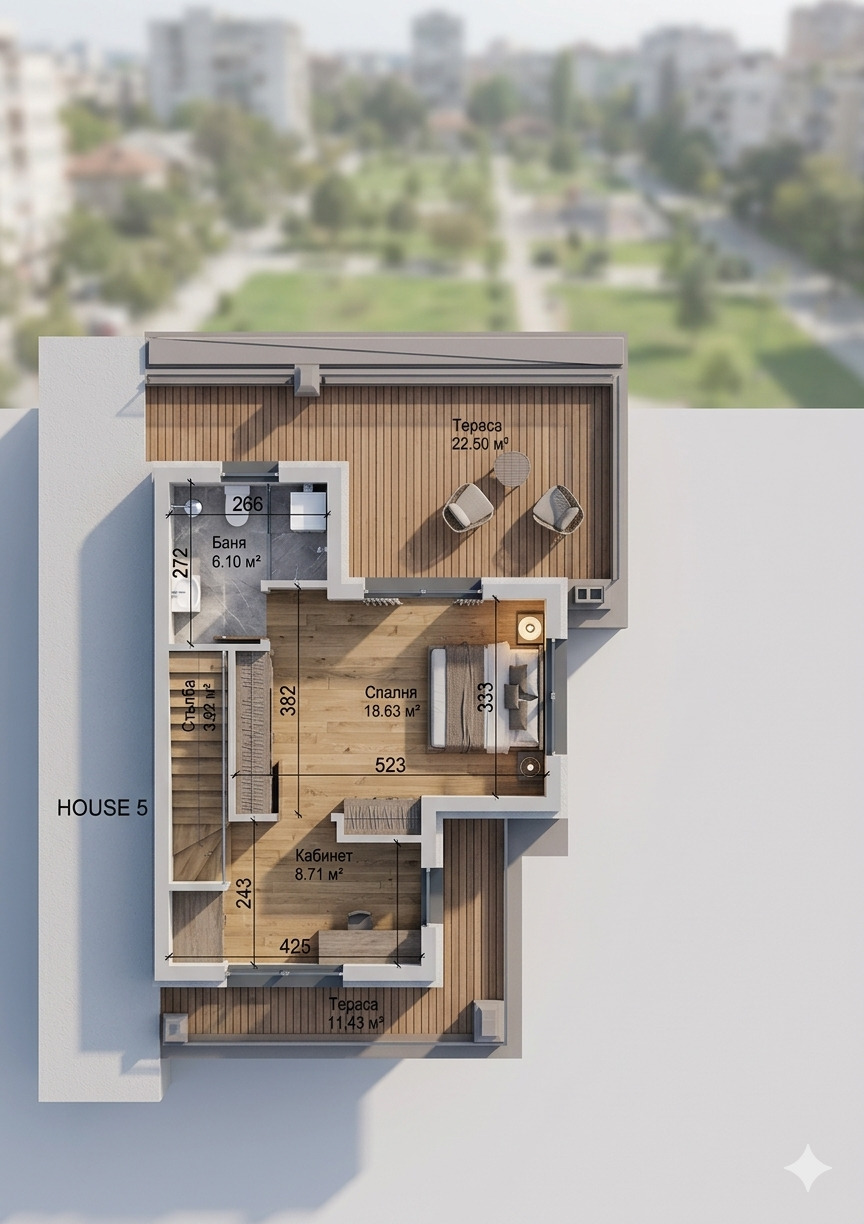 Продава КЪЩА, гр. София, Драгалевци, снимка 8 - Къщи - 54040277