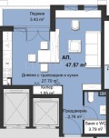 Продава 1-СТАЕН, гр. Пловдив, Христо Смирненски, снимка 2