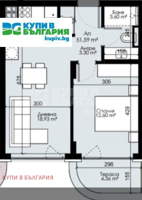 2-СТАЕН, 59 m2