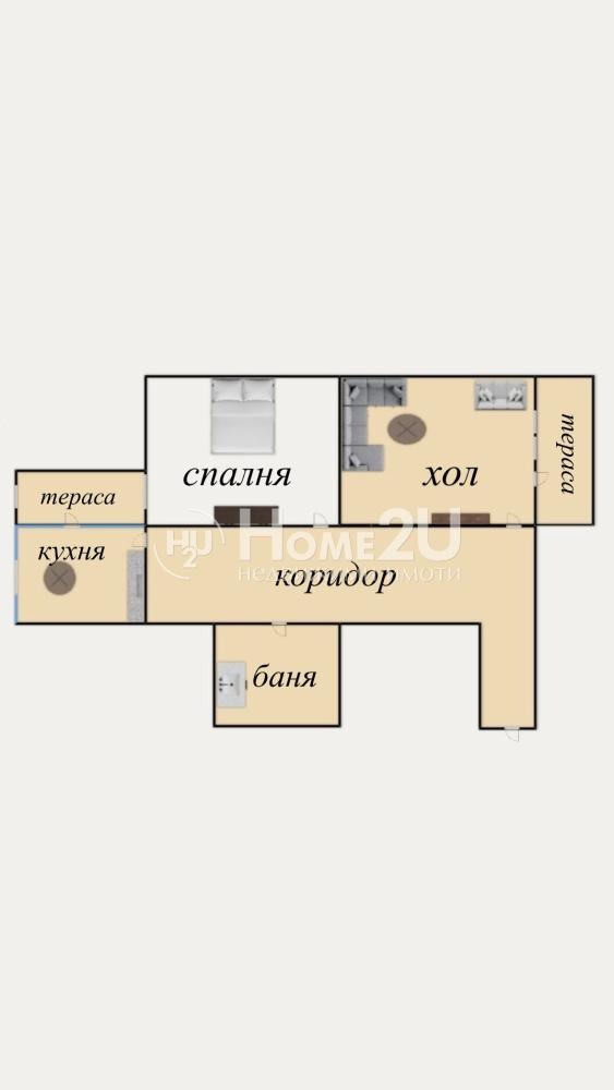 Продава 2-СТАЕН, гр. Пловдив, Кючук Париж, снимка 7 - Апартаменти - 54006174