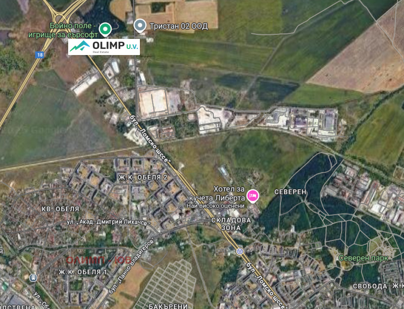 Продава ПАРЦЕЛ, град София, Обеля 2 • 6238500 € / 12201445.46 лв. • 23743133 1