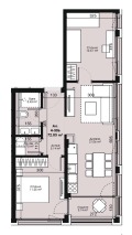 Продава  3-стаен област София , гр. Костинброд , 85 кв.м | 36713172 - изображение [2]