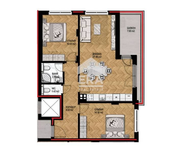 Продава  3-стаен град София , Кръстова вада , 107 кв.м | 37492005 - изображение [14]