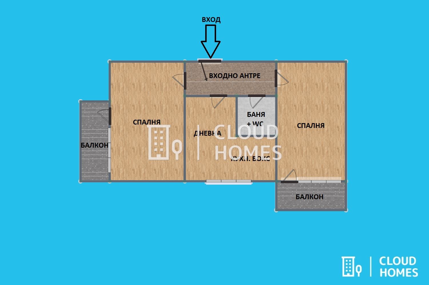 Продава 3-СТАЕН, гр. София, Медицинска академия, снимка 2 - Апартаменти - 54290150