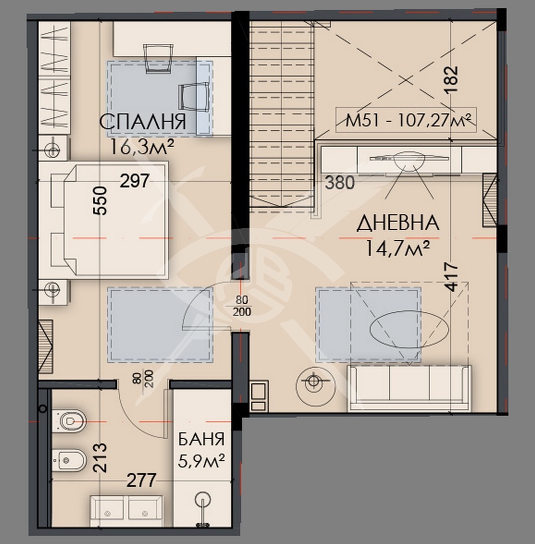 Продава МЕЗОНЕТ, гр. Варна, Виница, снимка 2 - Апартаменти - 50487577