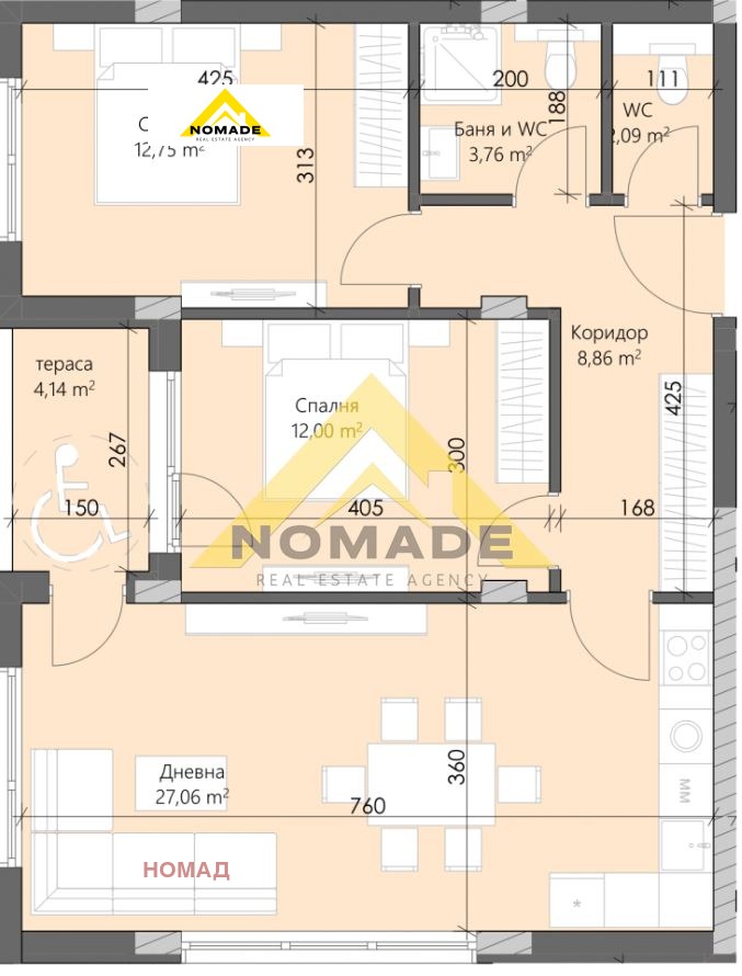 Продава 3-СТАЕН, гр. Пловдив, Кършияка, снимка 2 - Апартаменти - 49389601