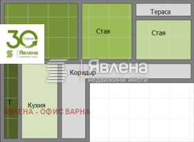 Продава 3-стаен град Варна Цветен квартал - [1] 