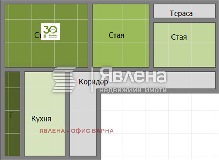 Продава  3-стаен, град Варна, Цветен квартал •  155 000 EUR • ID 27761948 — holmes.bg - [1] 