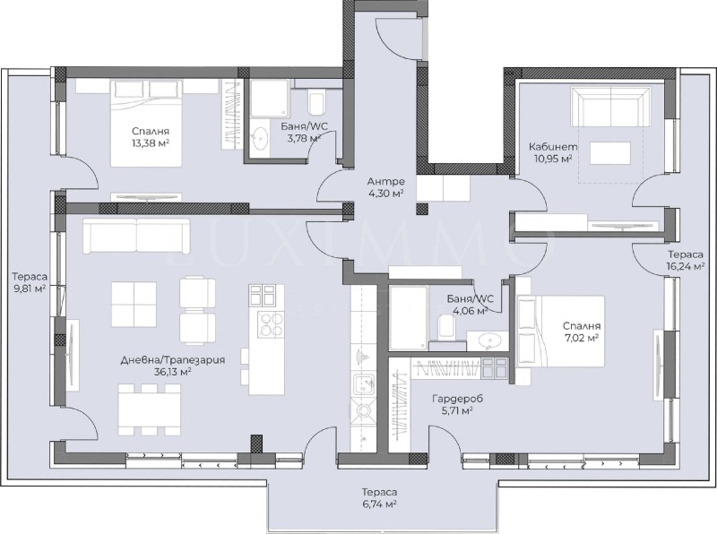 De vânzare  3 dormitoare Plovdiv , Hristo Smirnensci , 182 mp | 27968360 - imagine [7]