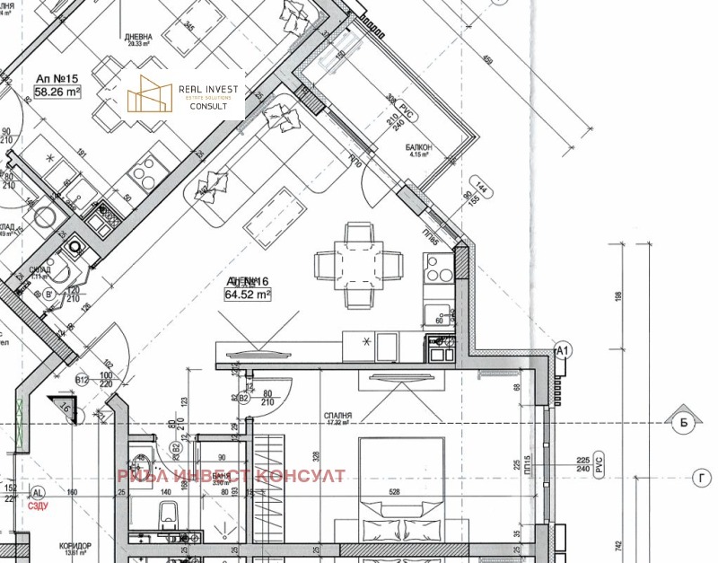 Продава 2-СТАЕН в град София, Манастирски ливади - 76 кв.м / 190 700 € » 372 976.78 лв., РИЪЛ ИНВЕСТ КОНСУЛТ
