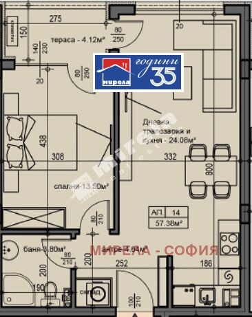 Продава 2-СТАЕН, гр. София, Малинова долина, снимка 6 - Апартаменти - 54719777
