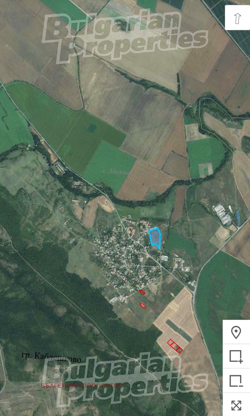 Продава ПАРЦЕЛ, с. Медово, област Бургас, снимка 3 - Парцели - 52005576