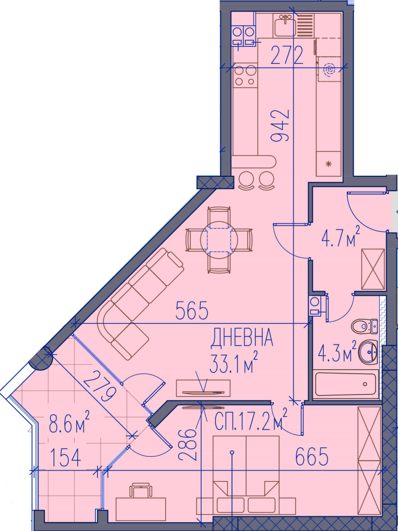 Продава  3-стаен град Пловдив , Христо Смирненски , 95 кв.м | 76730755 - изображение [4]