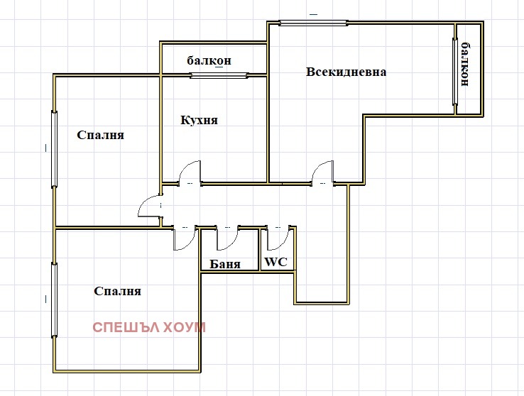 Продава 3-СТАЕН, гр. София, Младост 1, снимка 14 - Апартаменти - 53680047