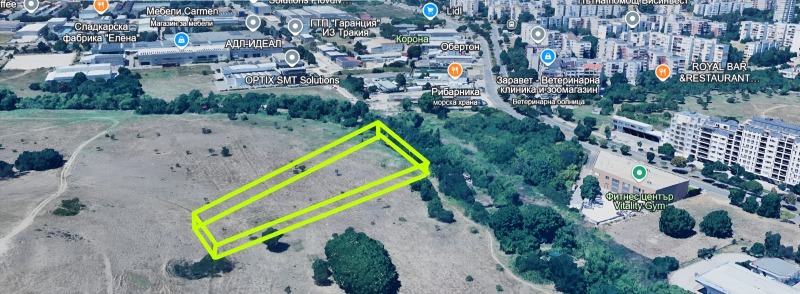 На продаж  Сюжет Пловдив , Тракия , 3307 кв.м | 48865516 - зображення [2]
