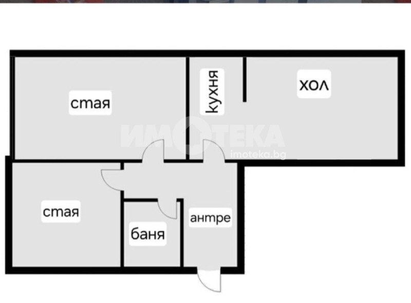 Myytävänä  2 makuuhuonetta Sofia , Ljulin 4 , 66 neliömetriä | 73441020 - kuva [4]
