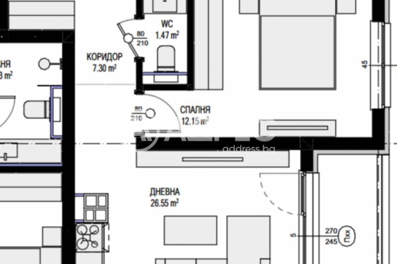 For Sale  2 bedroom Sofia , Ovcha kupel 2 , 103 sq.m | 22825497 - image [4]