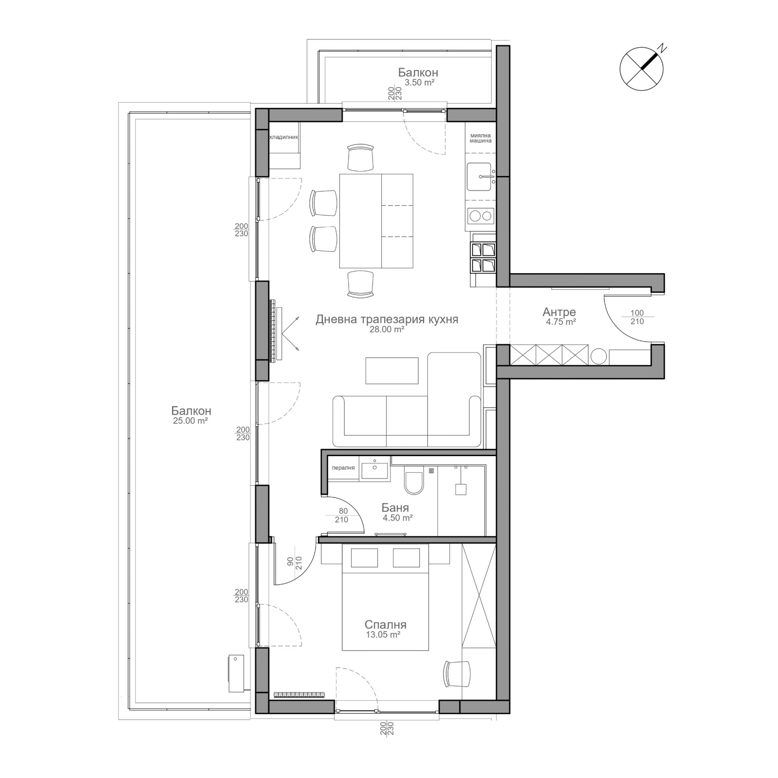 Продава 2-СТАЕН, гр. София, Дружба 2, снимка 17 - Апартаменти - 54996931