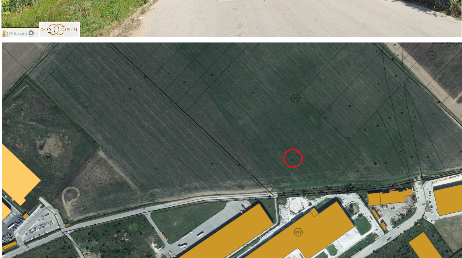 Продава ПАРЦЕЛ, гр. Русе, Нова промишлена зона, снимка 2 - Парцели - 52561051